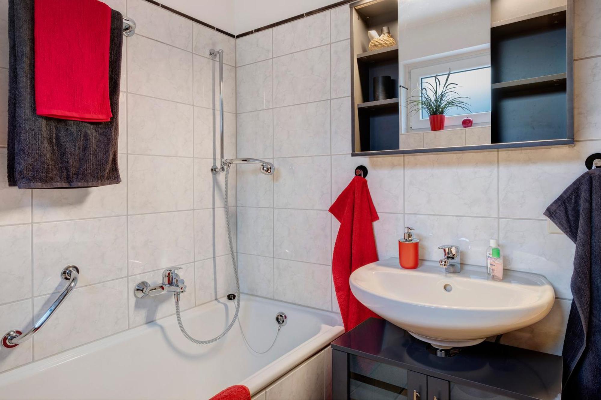 Ferienwohnung Am Dorfbach Merzhausen Buitenkant foto